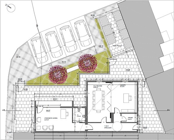 Sede da Comiss&atilde;o de Administra&ccedil;&atilde;o Conjunta da AUGI_projeto