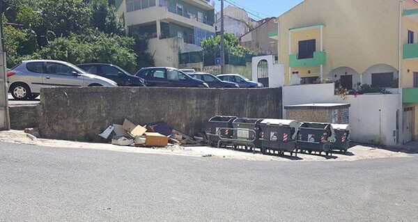 Bairro da Serra da Luz muro1_antes